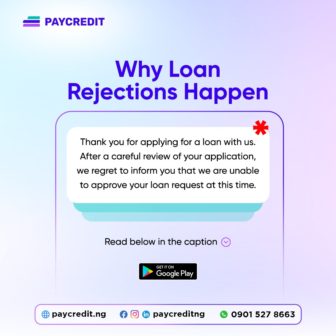 Why Loan Rejections Happen